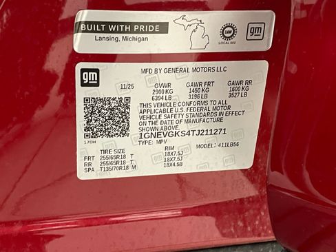 New 2026 Chevrolet Traverse LT w/ LPO, Floor Liner Package AWD/4WD image 23