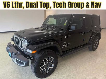 Used 2024 Jeep Wrangler Unlimited Sahara w/ Dual Top Group