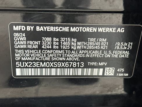 Used 2025 BMW X7 xDrive40i w/ Premium Package AWD/4WD image 27