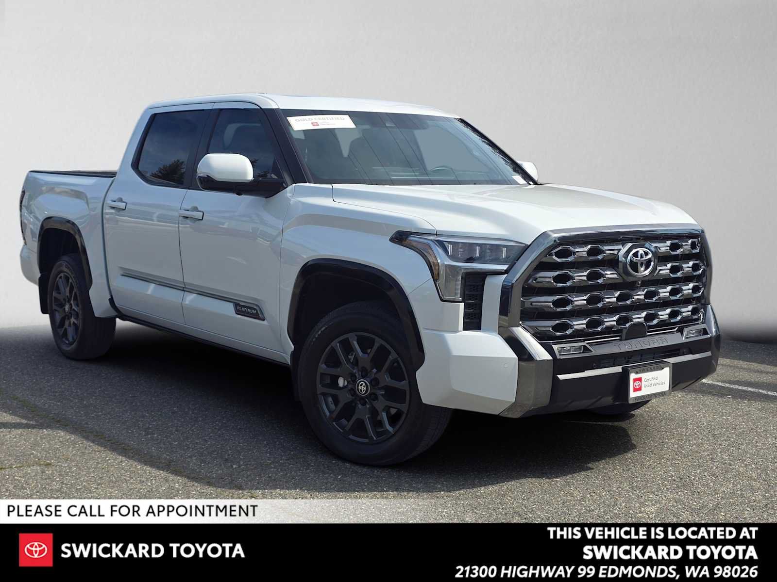 Certified 2026 Toyota Tundra Platinum AWD/4WD image 1