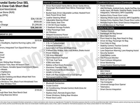 Used 2022 Hyundai Santa Cruz SEL Premium AWD/4WD image 32