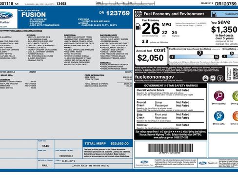 Used 2013 Ford Fusion SE FWD image 3