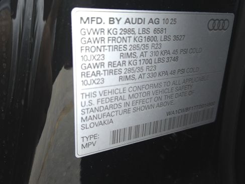 New 2026 Audi SQ8 Prestige image 26