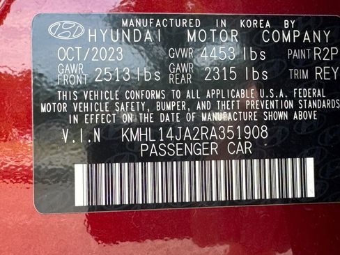 Used 2024 Hyundai Sonata SEL w/ Convenience Package FWD image 32