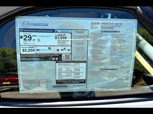 New 2025 MAZDA MX-5 Miata Grand Touring w/ Appearance Package image 60