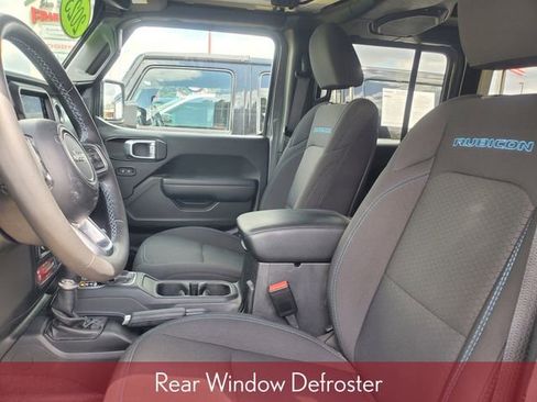 Used 2023 Jeep Wrangler Unlimited Rubicon 4xe w/ Cold Weather Group AWD/4WD image 12