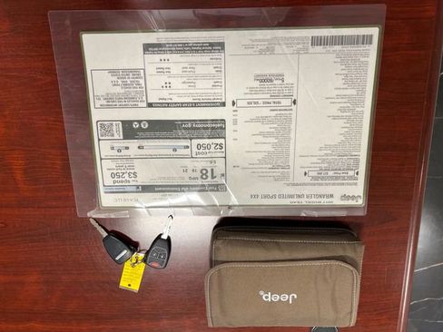 Used 2017 Jeep Wrangler Unlimited Sport w/ Quick Order Package 23S image 91