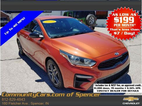 Used 2021 Kia Forte GT-Line FWD image 1