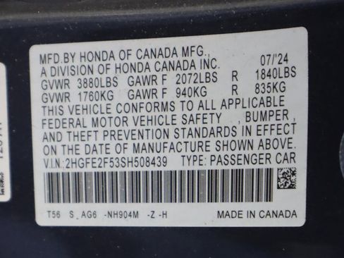 Used 2025 Honda Civic Sport image 47