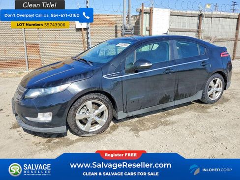 Used 2013 Chevrolet Volt Premium w/ Premium Trim Package FWD image 1