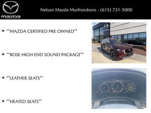 Certified 2024 MAZDA CX-90 3.3 Turbo S w/ Premium Package image 22