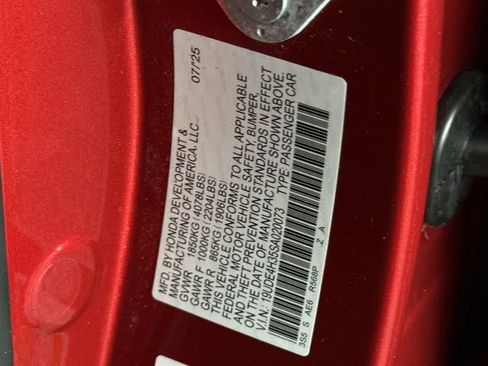 Certified 2025 Acura Integra A-Spec FWD image 29