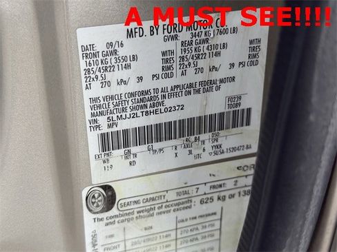 Used 2017 Lincoln Navigator Reserve image 35