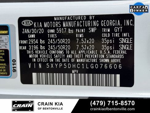 Used 2020 Kia Telluride SX w/ SX Prestige Package image 37