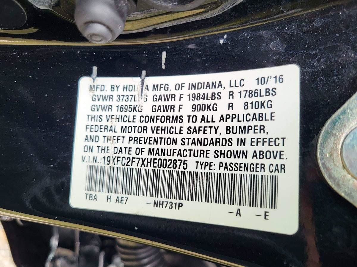 Used 2017 Honda Civic EX image 31