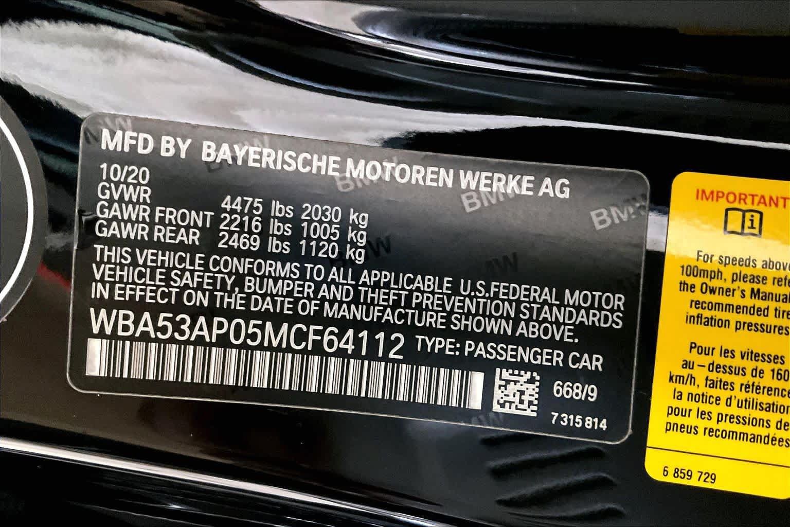 Used 2021 BMW 430i Coupe w/ Convenience Package RWD image 32
