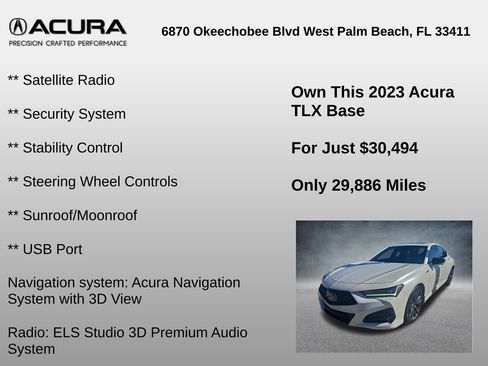 Used 2023 Acura TLX w/ A-SPEC Pkg image 18
