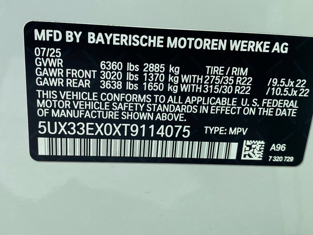 Used 2026 BMW X6 xDrive40i w/ Climate Comfort Package AWD/4WD image 32