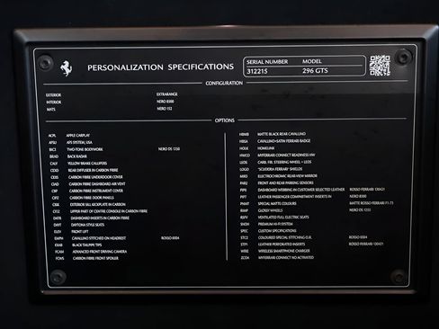 Used 2024 Ferrari 296 GTS RWD image 23