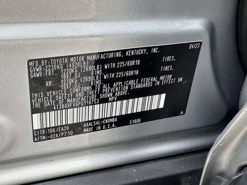 Used 2023 Toyota RAV4 XLE Premium AWD/4WD image 40