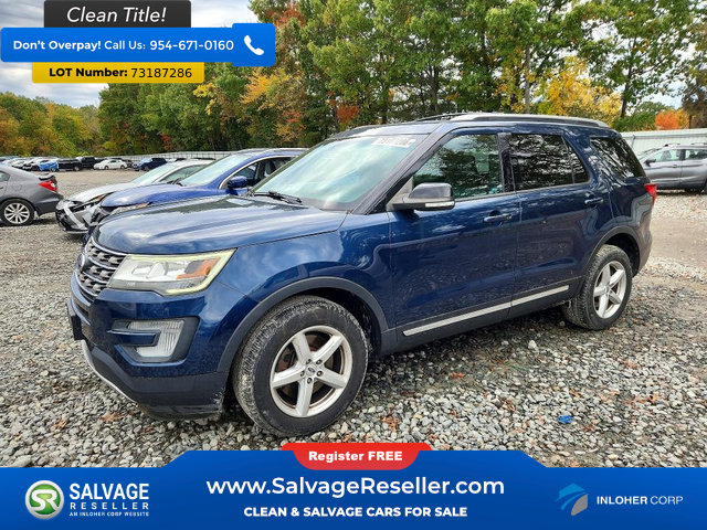 Used 2017 Ford Explorer XLT w/ Equipment Group 202A AWD/4WD image 1