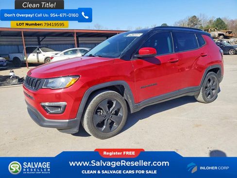 Used 2019 Jeep Compass Latitude image 1