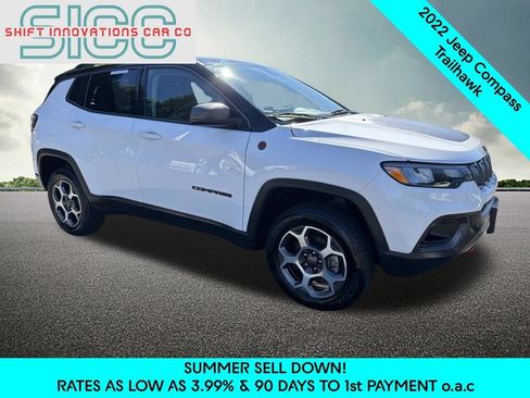 Used 2022 Jeep Compass Trailhawk AWD/4WD image 8