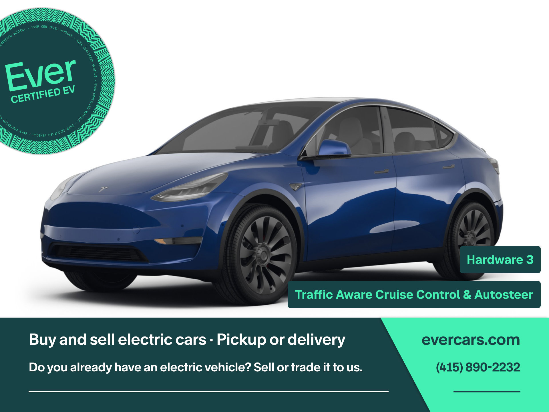 Used 2020 Tesla Model Y Performance AWD/4WD image 1