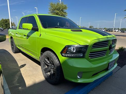 Used 2017 RAM 1500 Sport w/ Sublime Green Sport Package AWD/4WD image 2
