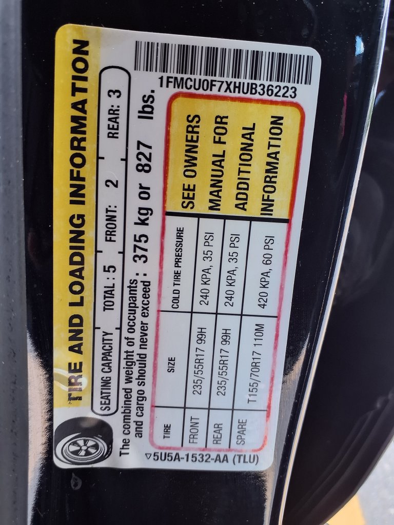 Used 2017 Ford Escape S FWD image 40