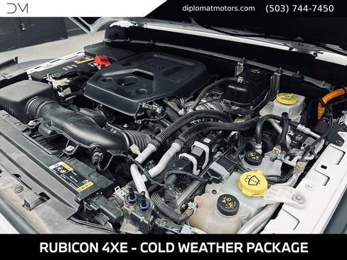 Used 2023 Jeep Wrangler Unlimited Rubicon 4xe w/ Cold Weather Group AWD/4WD image 53