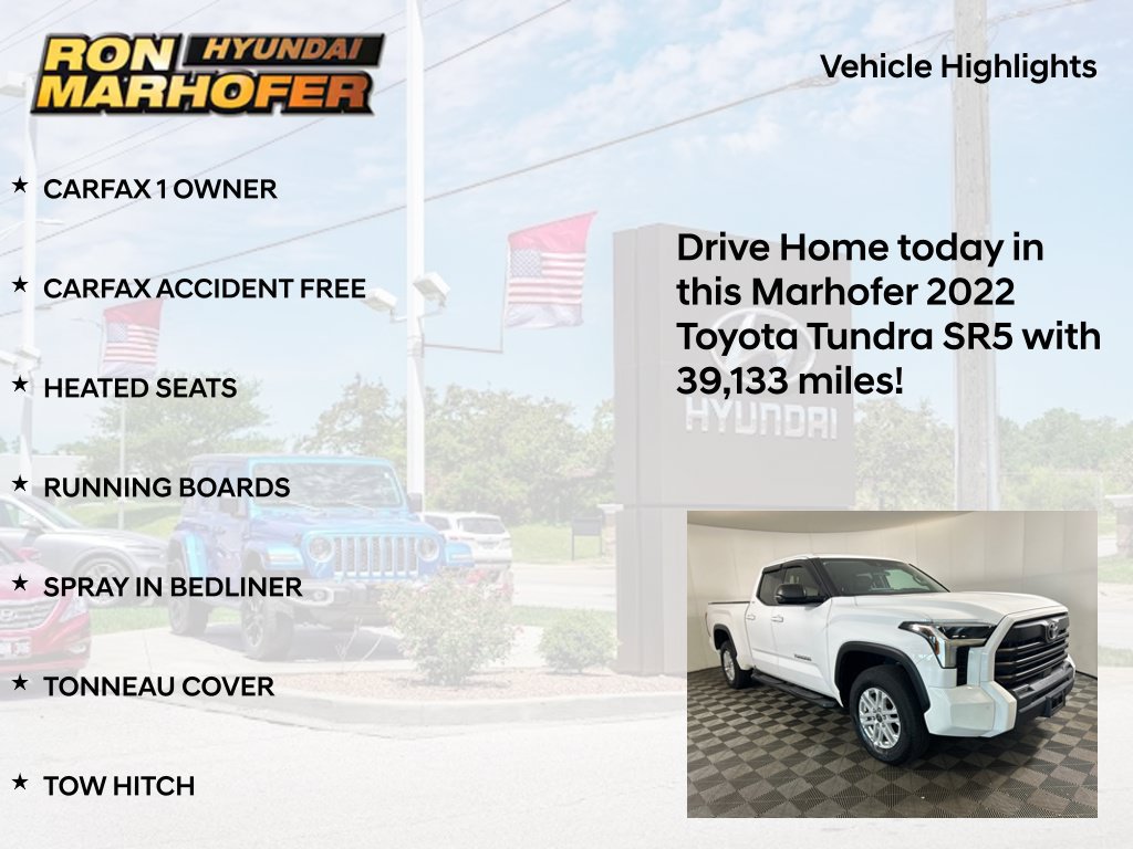 Used 2022 Toyota Tundra SR5 w/ SR5 Premium Package AWD/4WD image 15