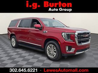 Used 2022 GMC Yukon XL SLT w/ SLT Luxury Package AWD/4WD video 1