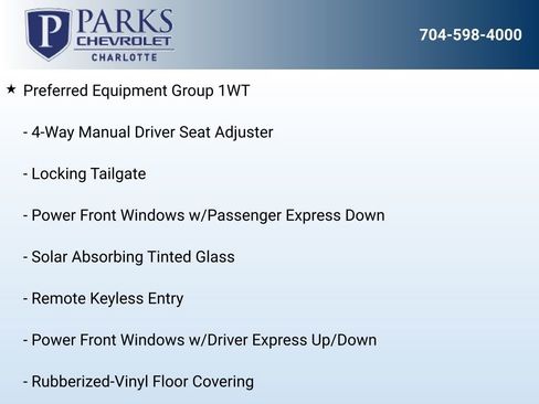 New 2025 Chevrolet Silverado 1500 W/T w/ WT Value Package image 7