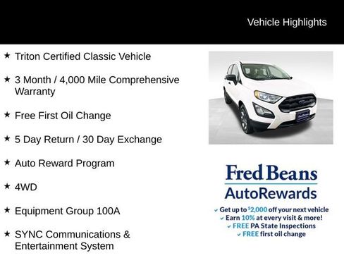 Used 2020 Ford EcoSport S image 4