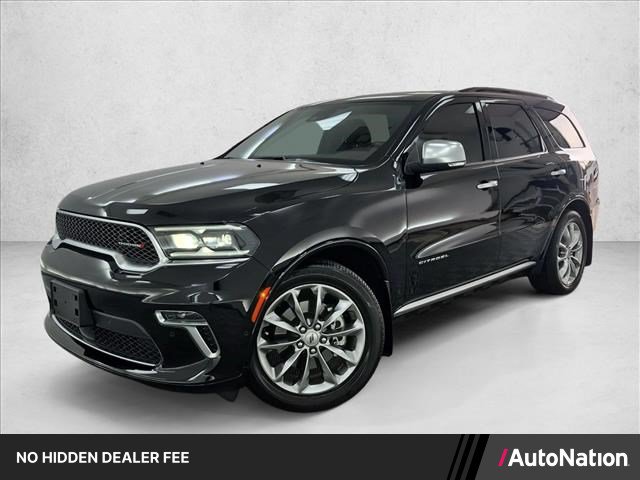 Used 2021 Dodge Durango Citadel w/ Premium Entertainment Group RWD image 1