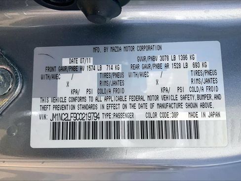 Used 2012 MAZDA MX-5 Miata Touring image 27