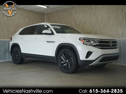 Used 2021 Volkswagen Atlas Cross Sport SE w/ Panoramic Sunroof Package FWD image 1