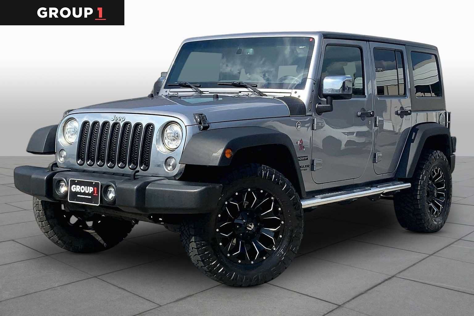 Used 2017 Jeep Wrangler Unlimited Sport w/ Quick Order Package 24S AWD/4WD image 1