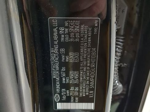 Used 2024 Hyundai Santa Fe Limited image 16