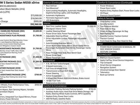 Used 2018 BMW M550i xDrive image 10