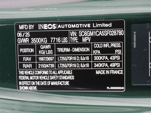 New 2025 INEOS Grenadier Fieldmaster Edition image 22