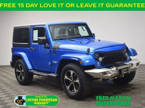 Used 2015 Jeep Wrangler Sahara image 1