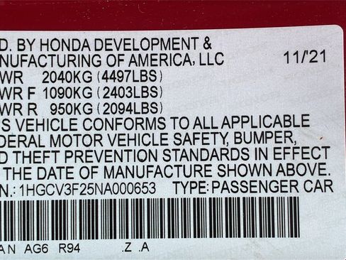 Used 2022 Honda Accord Sport image 29