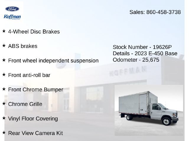 Used 2023 Ford E-450 and Econoline 450 Super Duty w/ Power Windows & Locks Group RWD image 15