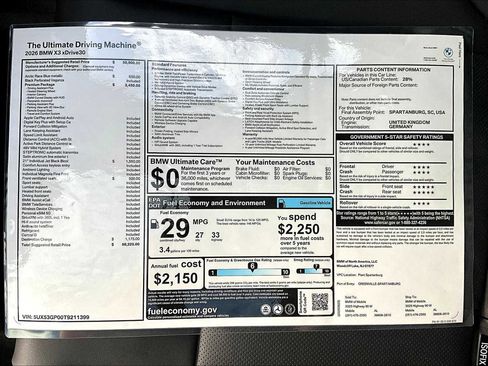 Used 2026 BMW X3 xDrive30 w/ Premium Package image 20