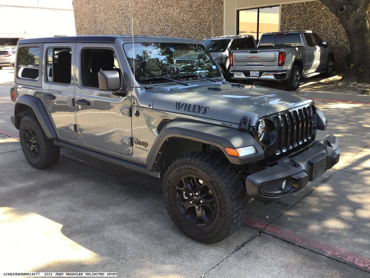 Used 2021 Jeep Wrangler Unlimited Sport AWD/4WD image 4