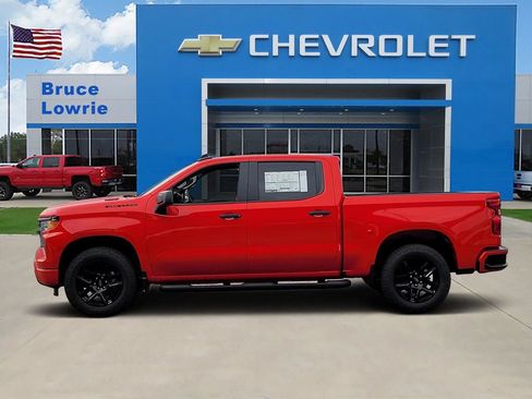 New 2026 Chevrolet Silverado 1500 Custom w/ Turbomax Blackout Package RWD image 2