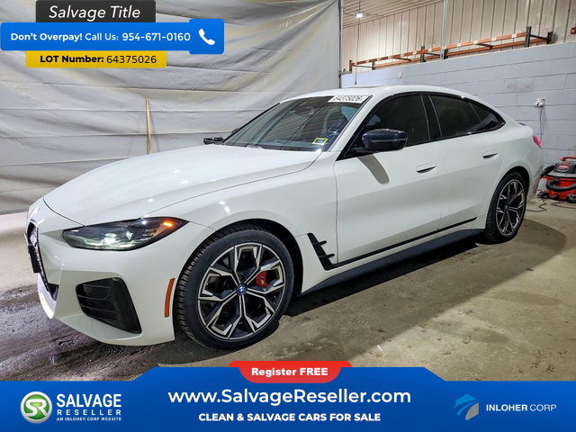 Used 2023 BMW i4 eDrive40 w/ M Sport Package RWD image 1