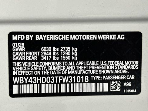 New 2026 BMW i4 xDrive40i w/ M Sport Package AWD/4WD image 33